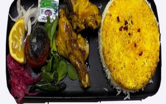 چلوجوجه بااستخوان نیم پرسی