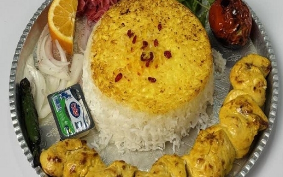 چلو جوجه کباب فیله
